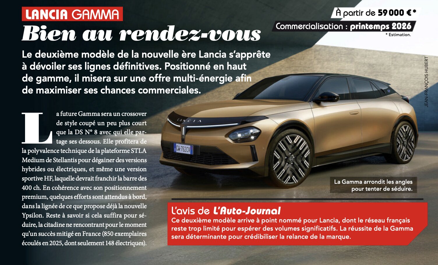 Revue de Presse : La Lancia Gamma, le « Juge de Paix » de la Renaissance italienne