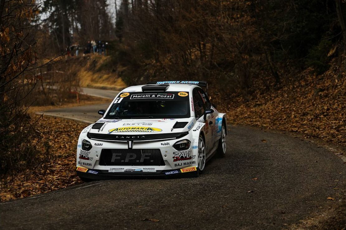 Victoire Historique : L’Ypsilon Rally2 HF Integrale s’impose au Rally dei Laghi pour ses débuts italiens !