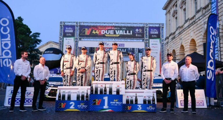 Trofeo Lancia : Edoardo De Antoni impérial au Rallye Due Valli, De Rossi premier vainqueur en Rally6 !