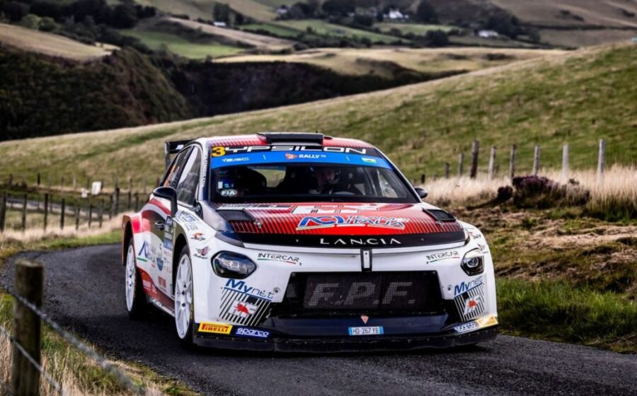 FIA ERC 2026 : Au Rali Ceredigion, Lancia Corse HF place Mabellini sixième et fait briller sa relève en Rally4