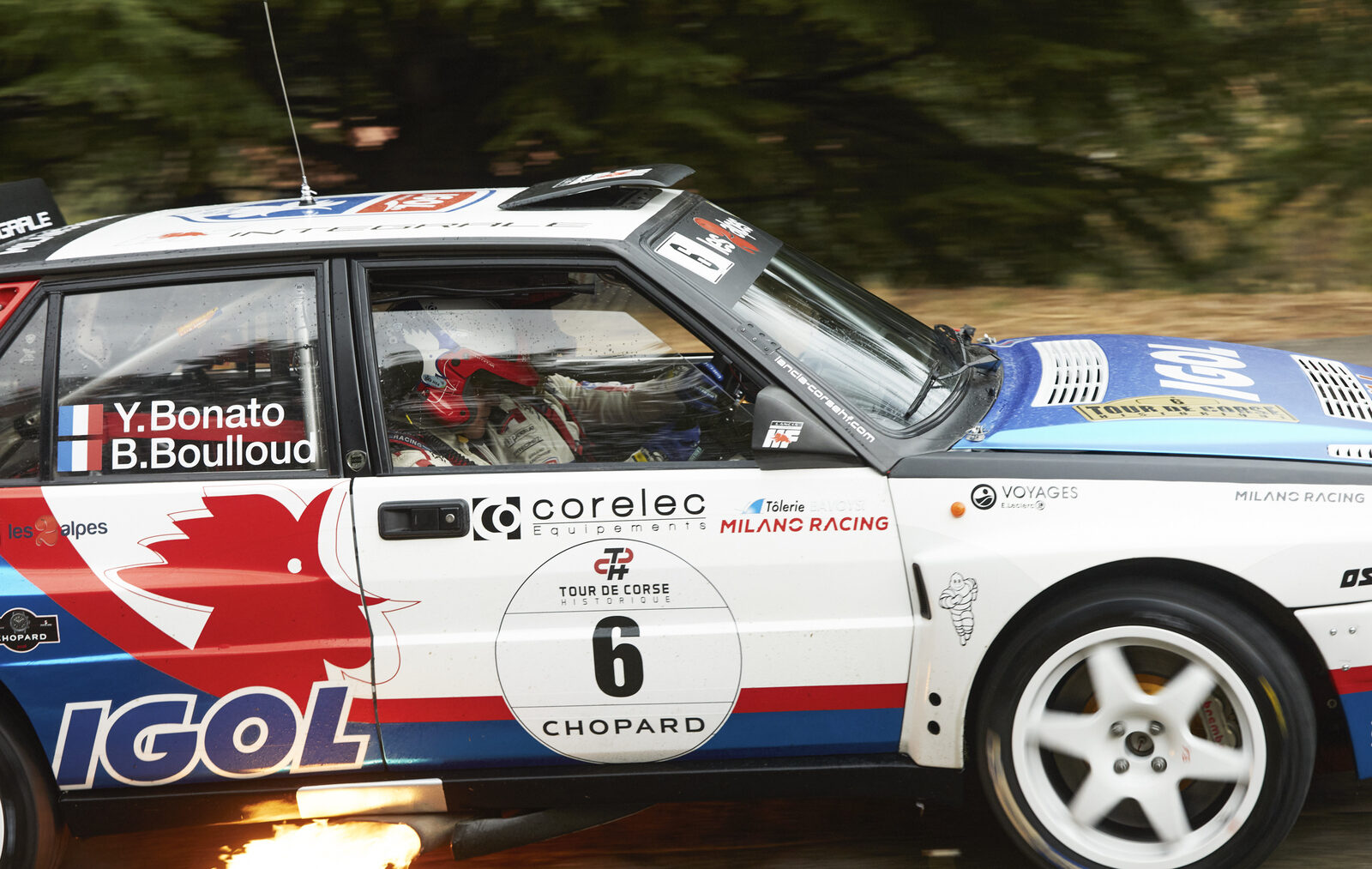 Galerie : Lancia à l&rsquo;assaut des 10 000 virages du 26e Tour de Corse Historique